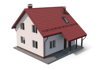 house without solar panels